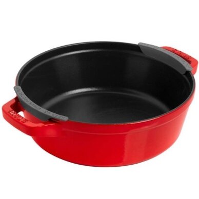 Staub La Cocotte apvali ketaus kepimo forma – 3 dalių rinkinys 1 Staub La Cocotte apvali ketaus kepimo forma – 3 dalių rinkinys 1