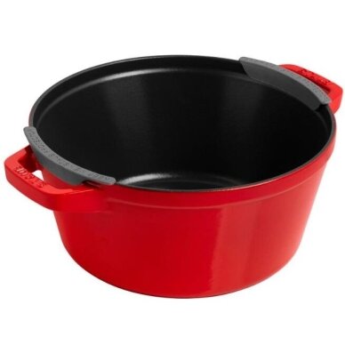 Staub La Cocotte apvali ketaus kepimo forma – 3 dalių rinkinys 7 Staub La Cocotte apvali ketaus kepimo forma – 3 dalių rinkinys 7