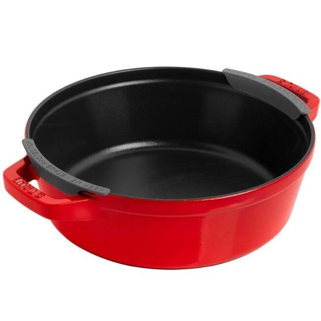 Staub La Cocotte apvali ketaus kepimo forma – 3 dalių rinkinys 1 Staub La Cocotte apvali ketaus kepimo forma – 3 dalių rinkinys 1