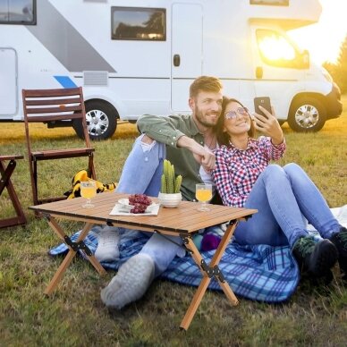 Sulankstomas Turistinis Stalas - Promis 3