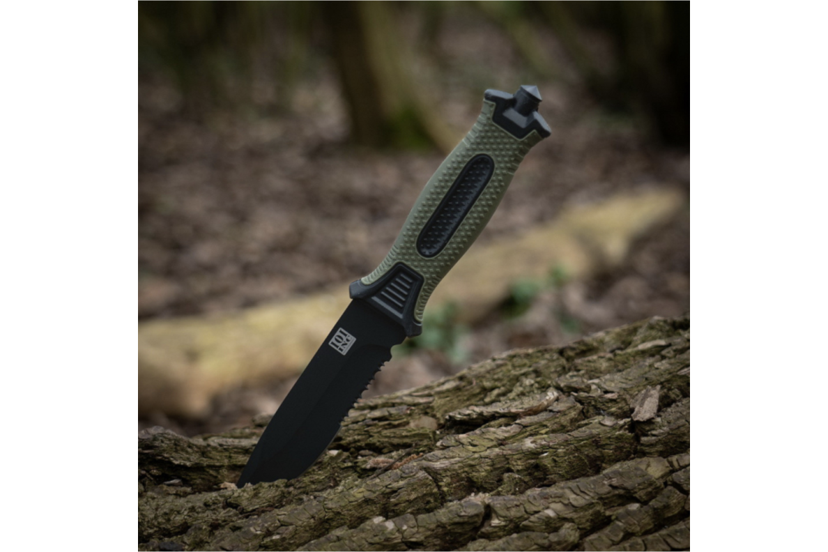 Taktisk kniv Tactical OPS 9242 101 INC, med slire og vindusknuser 2 Taktisk kniv Tactical OPS 9242 101 INC, med slire og vindusknuser 2