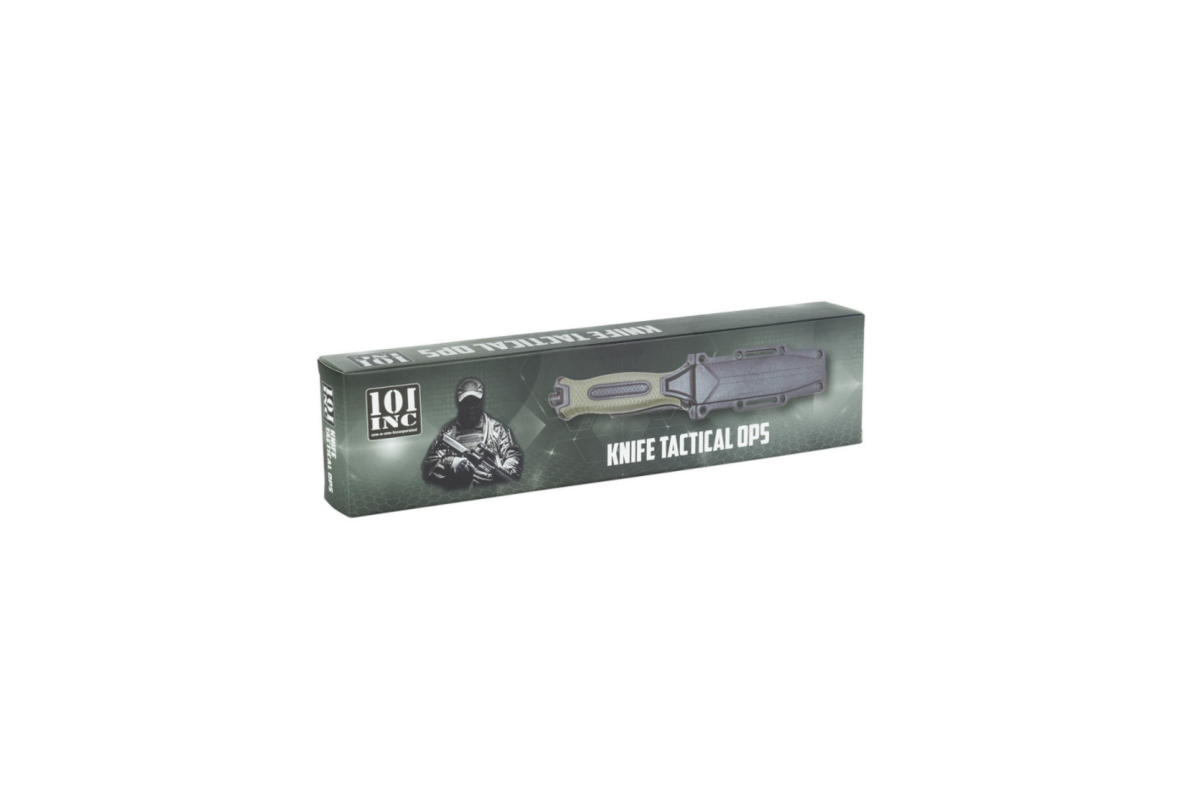 Taktisk kniv Tactical OPS 9242 101 INC, med slire og vindusknuser 5 Taktisk kniv Tactical OPS 9242 101 INC, med slire og vindusknuser 5