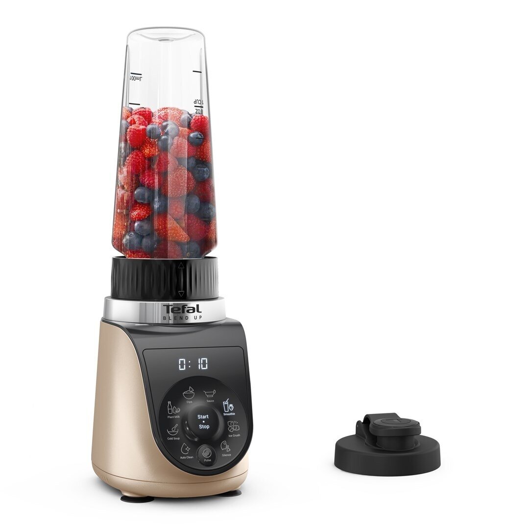 Tefal Blend Up BL190AF0 trintuvas 0,85 l Stalinis trintuvas 1000 W Smėlio spalvos, juodas, permatomas Tefal Blend Up BL190AF0 trintuvas 0,85 l Stalinis trintuvas 1000 W Smėlio spalvos, juodas, permatomas