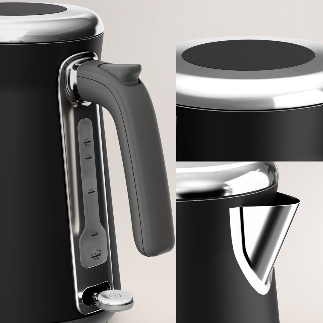 Tefal Collection KI6668E0 elektrinis virdulys 1,7 l 2400 W Juoda 3