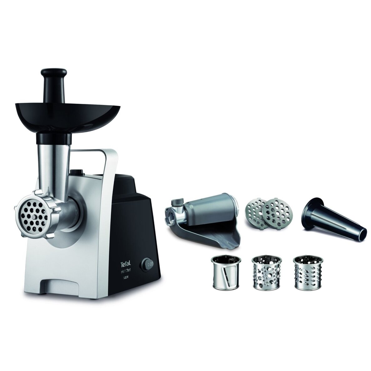 Tefal HV1 NE1098 elektrinė mėsmalė, 1400 W, juoda/sidabrinė 4
