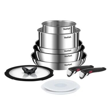 TEFAL Ingenio Emotion 10 dalių virtuvės reikmenų rinkinys L897SA74