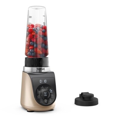 Tefal Blend Up BL190AF0 trintuvas 0,85 l Stalinis trintuvas 1000 W Smėlio spalvos, juodas, permatomas
