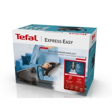 Tefal Express Easy SV6140 2200 W 1,7 l Juoda, Pilka 1 Tefal Express Easy SV6140 2200 W 1,7 l Juoda, Pilka 1