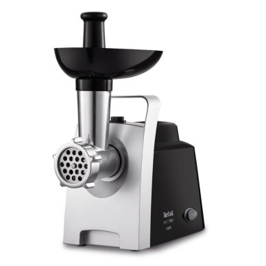 Tefal HV1 NE1098 elektrinė mėsmalė, 1400 W, juoda/sidabrinė