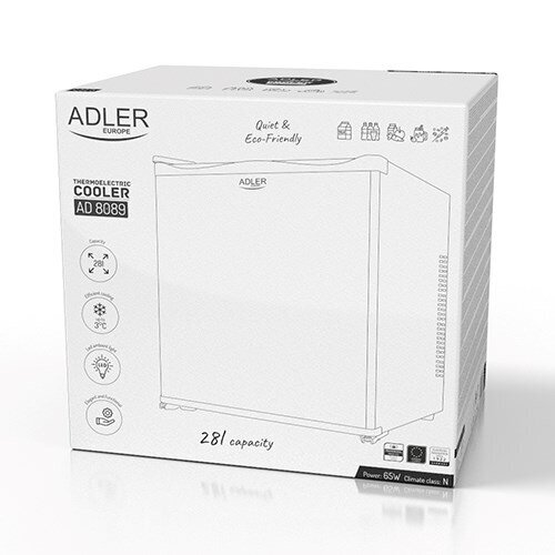 Termoelektrinis šaldytuvas ADLER AD 8089, juodas 5 Termoelektrinis šaldytuvas ADLER AD 8089, juodas 5