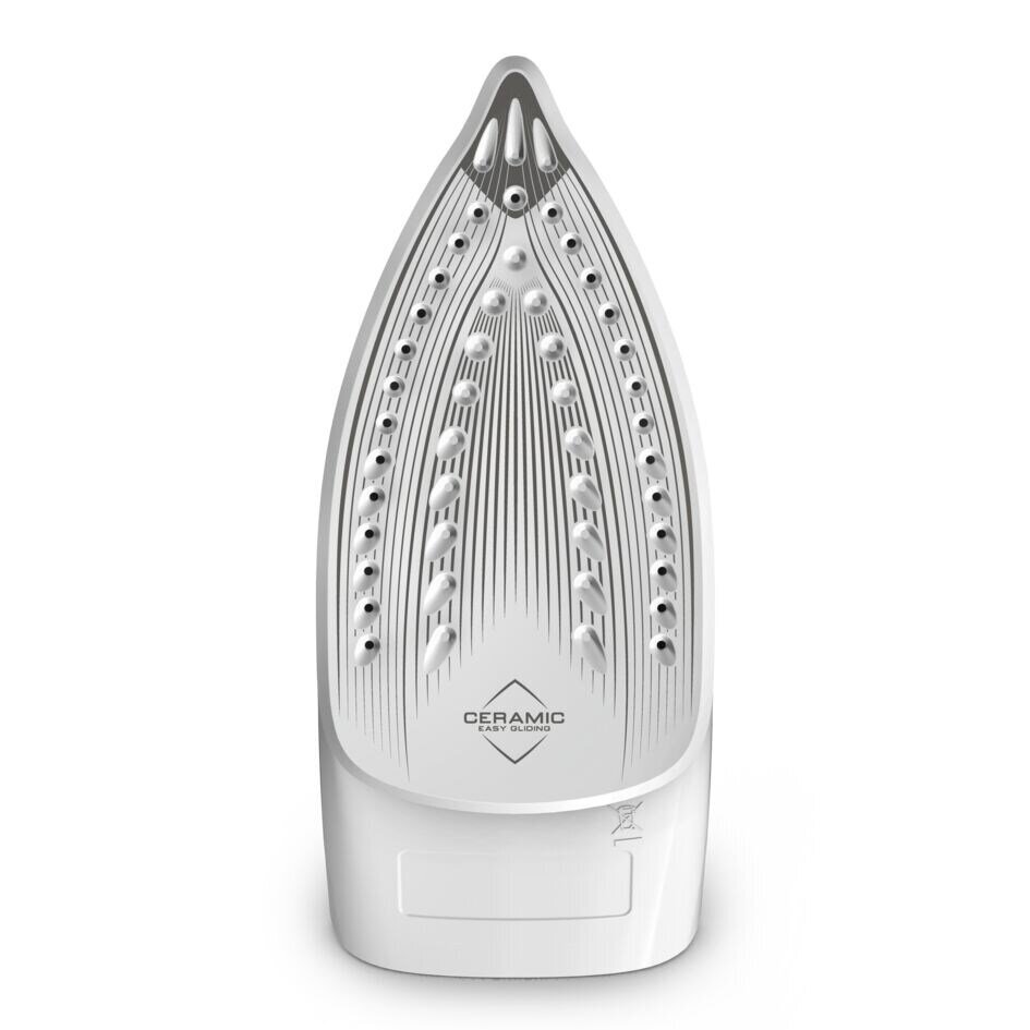 Tefal Virtuo 30 FV2C40E0 lygintuvas Sausas ir garinis lygintuvas Keraminis padas 2000 W Persikų, balta 4 Tefal Virtuo 30 FV2C40E0 lygintuvas Sausas ir garinis lygintuvas Keraminis padas 2000 W Persikų, balta 4
