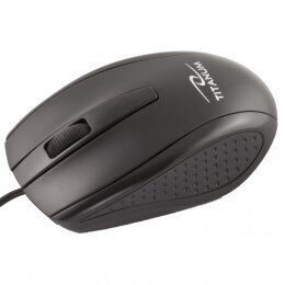 TITANUM TM110K pelė, skirta abiem rankoms, USB A tipo, optinė, 1000 DPI