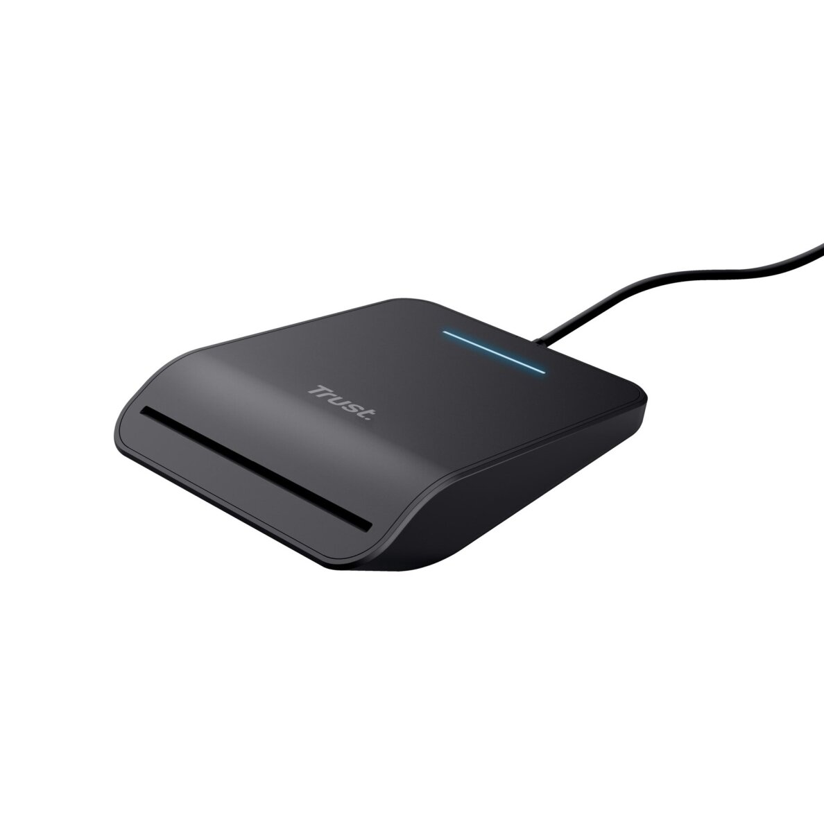 Trust Primo išmanusis lustinių kortelių skaitytuvas, CardBus+USB 2.0, juodas 1 Trust Primo išmanusis lustinių kortelių skaitytuvas, CardBus+USB 2.0, juodas 1