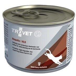 TROVET Hepatic HLD šlapias kačių ėdalas su vištiena, 200 g