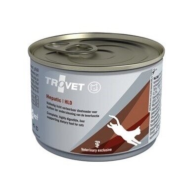 TROVET Hepatic HLD šlapias kačių ėdalas su vištiena, 200 g