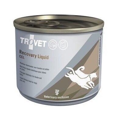 TROVET Recovery Liquid CCL - šlapias ėdalas šunims ir katėms - 190 g
