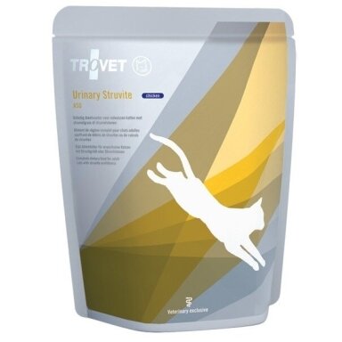 TROVET Urinary Struvite ASD vištienos šlapias kačių ėdalas - 85 g