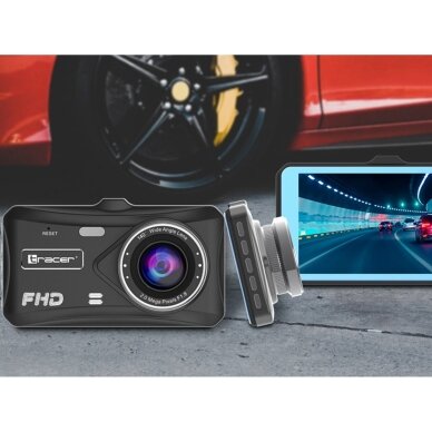 Tracer 4TS Full HD dviejų kamerų vaizdo registratorius, juodas 4 Tracer 4TS Full HD dviejų kamerų vaizdo registratorius, juodas 4