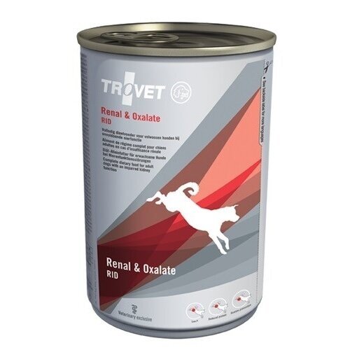 TROVET Renal & Oxalate RID su vištiena - Šlapias šunų ėdalas - 400 g