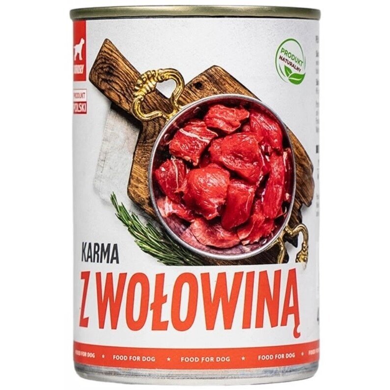 TUF TUF jautienos maistas - šlapias šunų ėdalas - 400 g