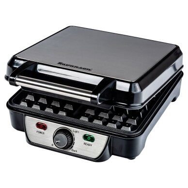 Vaflinė Ravanson GR-7030, 1100 W, juoda/inox Vaflinė Ravanson GR-7030, 1100 W, juoda/inox