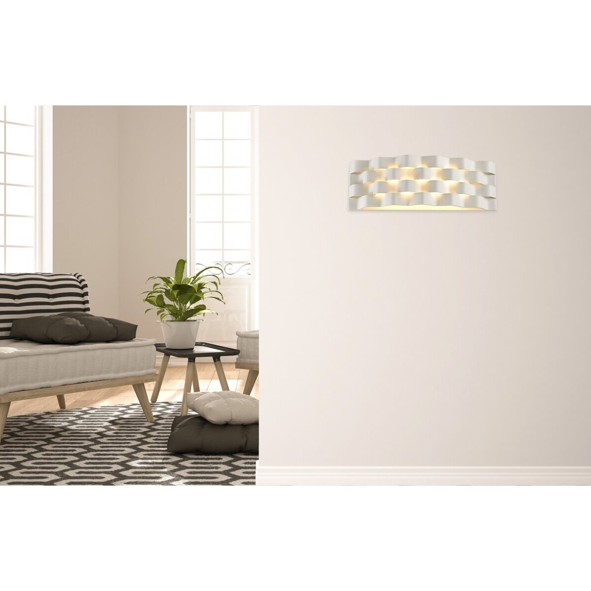 Verigo MB1401L sieninis LED šviestuvas, baltas, 6W, IP20 1 Verigo MB1401L sieninis LED šviestuvas, baltas, 6W, IP20 1