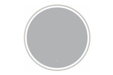 Speil med LED 80CM O-FRAME-MIRROR-1110-ALU