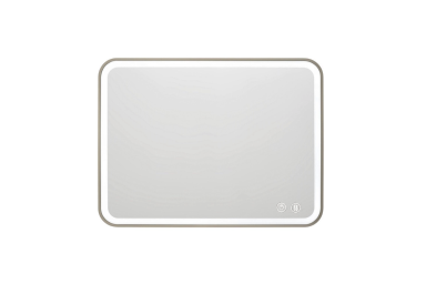 Speil med LED 80x60CM U-FRAME-MIRROR-1111