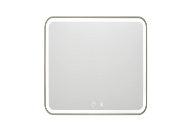 Speil med LED 80x80CM U-FRAME-MIRROR-1111