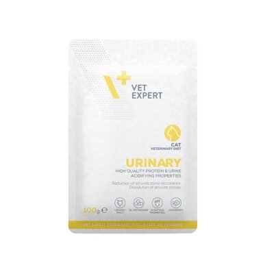 VET EXPERT Veterinary Diet Urinary Cat - šlapias kačių maistas - 100 g