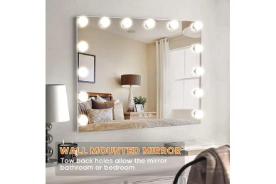 Peili 15 LED HOLLYWOOD MIRROR 60X50CM WHITE 1