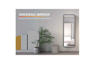 Specchio con LED 160x60CM DRESSING MIRROR 2202 BLACK 1
