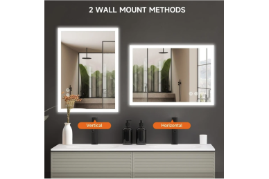 Specchio con LED 50x70CM H-MIRROR-1105 3