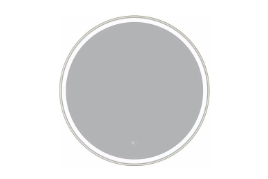 Spiegel mit LED 60CM O-FRAME-MIRROR-1110-ALU