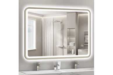 Peili LED:llä 70x50CM U-FRAME-MIRROR-1111 1