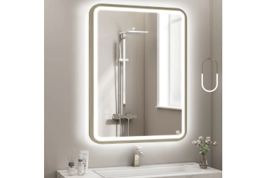 Peili LED:llä 70x50CM U-FRAME-MIRROR-1111 2