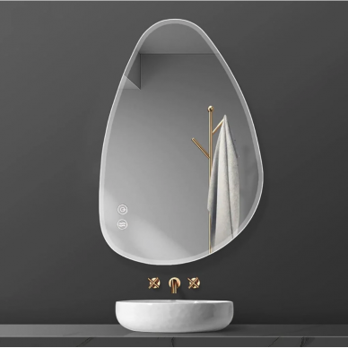 Veidrodis su LED 80X58CM S-MIRROR-1109 2 Veidrodis su LED 80X58CM S-MIRROR-1109 2