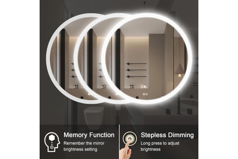 Specchio con LED 60CM O-MIRROR-1108 4