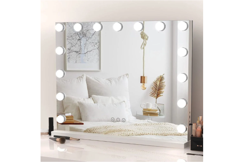 Peili 15 LED HOLLYWOOD MIRROR 60X50CM WHITE