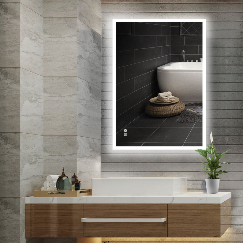Veidrodis su LED 100x70CM H-MIRROR-1105 3