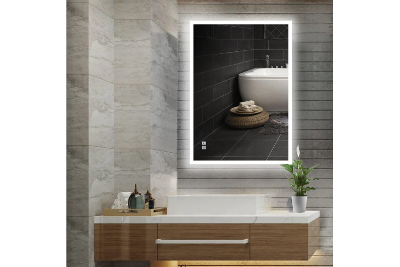 Specchio con LED 50x70CM H-MIRROR-1105 1