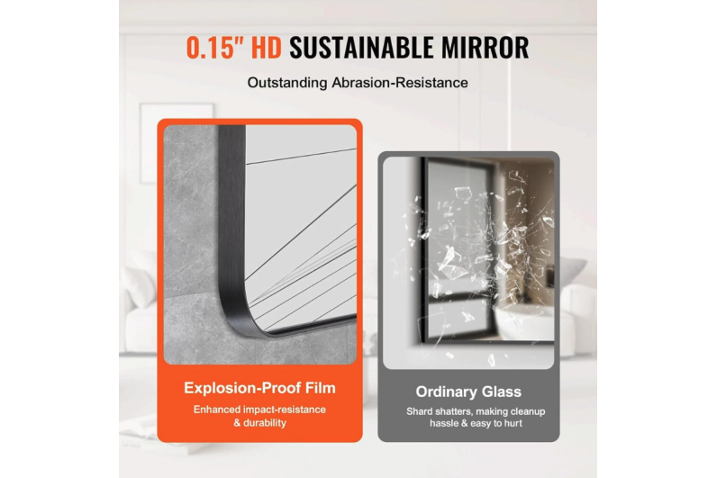 Specchio con LED 160x60CM DRESSINGMIRROR 2202 WHITE 4