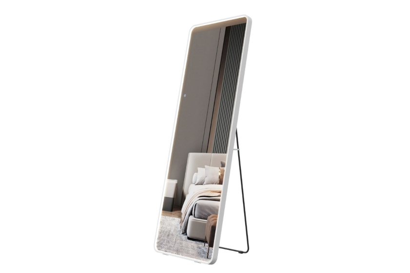 Specchio con LED 160x60CM DRESSINGMIRROR 2202 WHITE