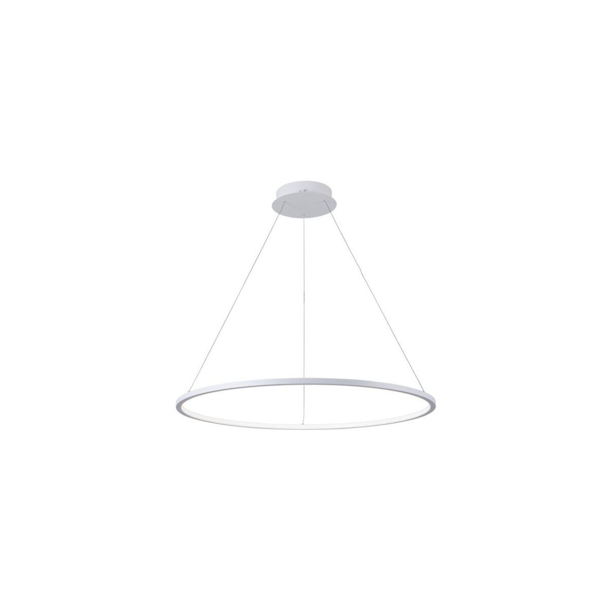 Vinola PND-56135B-040RPC-WH-3KS4K modernus pakabinamas LED šviestuvas, baltas, 40 cm 1