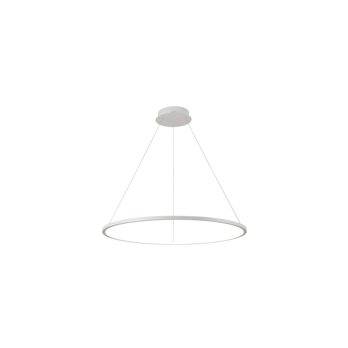 Vinola PND-56135B-040RPC-WH-3KS4K modernus pakabinamas LED šviestuvas, baltas, 40 cm Vinola PND-56135B-040RPC-WH-3KS4K modernus pakabinamas LED šviestuvas, baltas, 40 cm