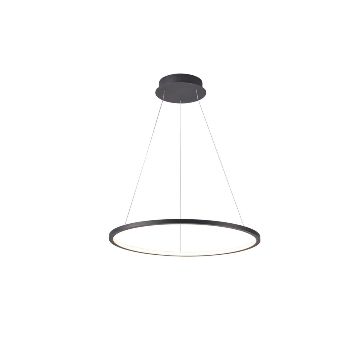 Vinola PND-56135B-060RPC-BK-3KS4K-TRDIMM modernus pakabinamas LED šviestuvas, juodas, 60 cm 1