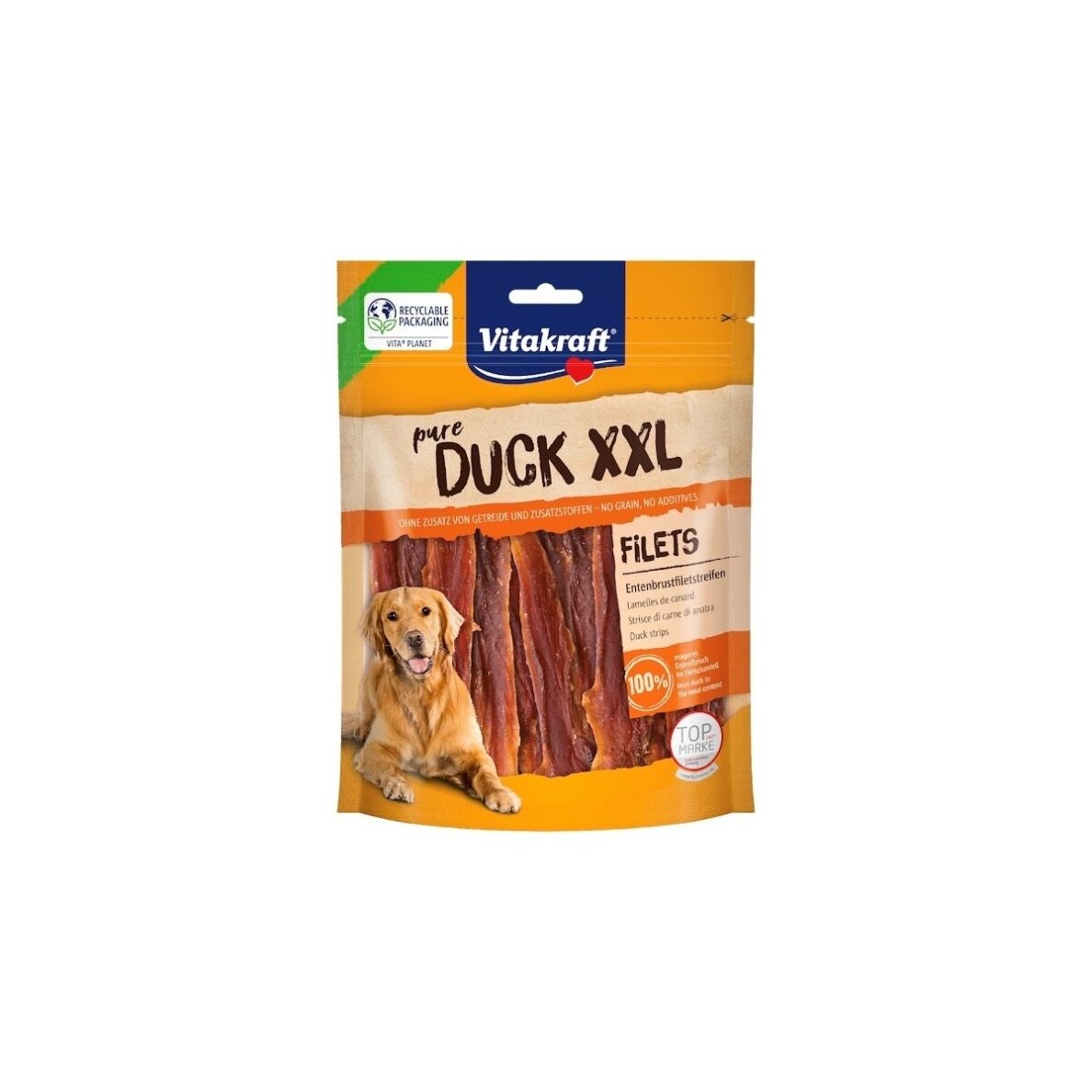 VITAKRAFT Anties filė XXL - šunims skirtas skanėstas - 250 g VITAKRAFT Anties filė XXL - šunims skirtas skanėstas - 250 g