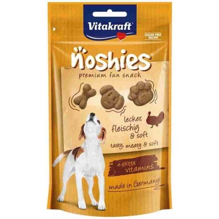 VITAKRAFT Noshies kalakutienos skanėstas šunims - 90 g