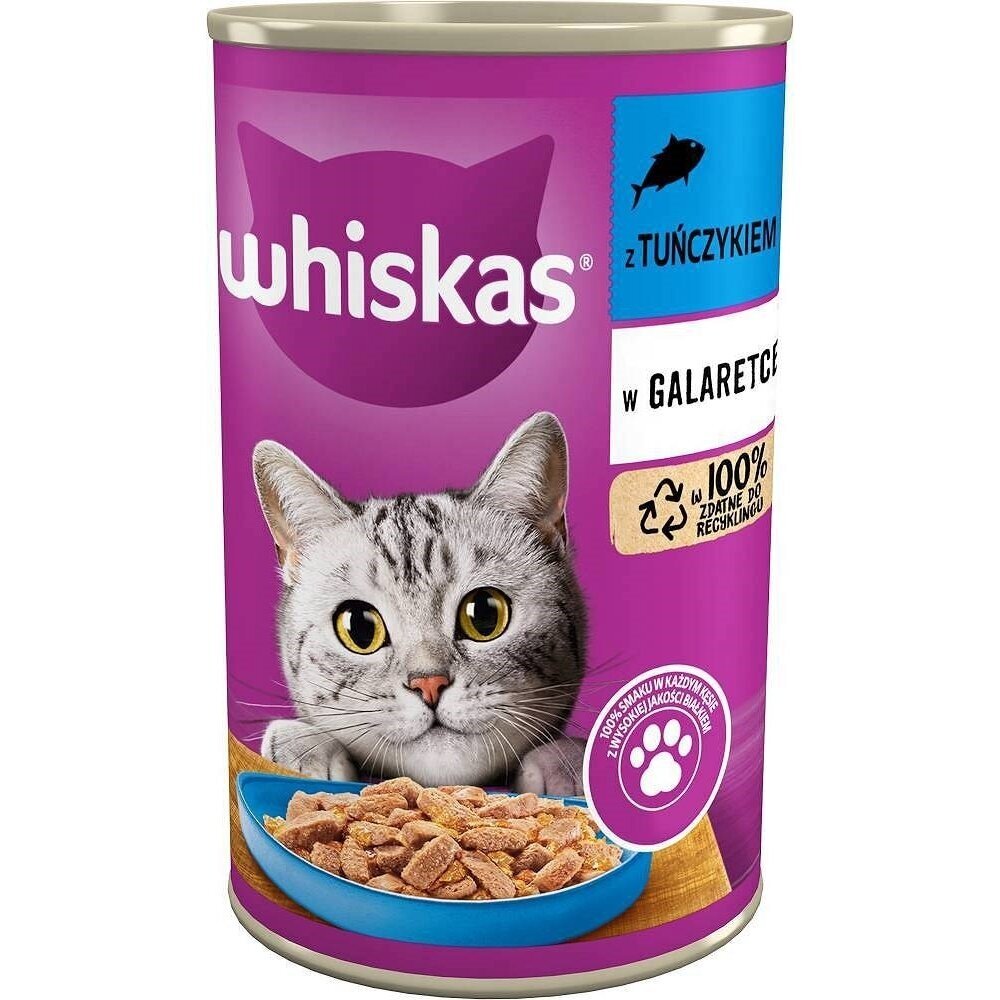 Whiskas 5900951017575 drėgnas kačių maistas 400 g Whiskas 5900951017575 drėgnas kačių maistas 400 g