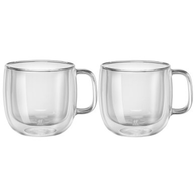ZWILLING Sorrento Plus стаканы с двойными стенками, 2 шт., прозрачные ZWILLING Sorrento Plus стаканы с двойными стенками, 2 шт., прозрачные